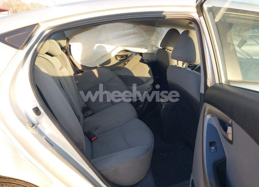 Photo 8 of 2012 Hyundai Elantra GLS (VIN 5NPDH4AE3CH138750)