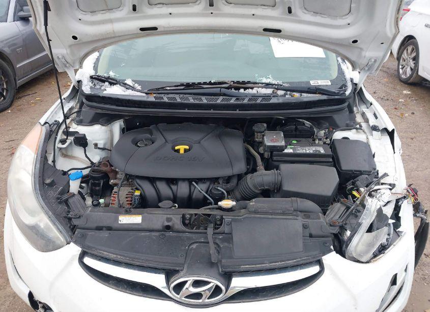 Photo 10 of 2012 Hyundai Elantra GLS (VIN 5NPDH4AE3CH149750)