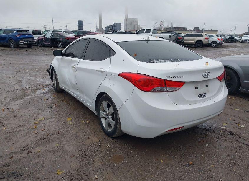 Photo 3 of 2012 Hyundai Elantra GLS (VIN 5NPDH4AE3CH149750)