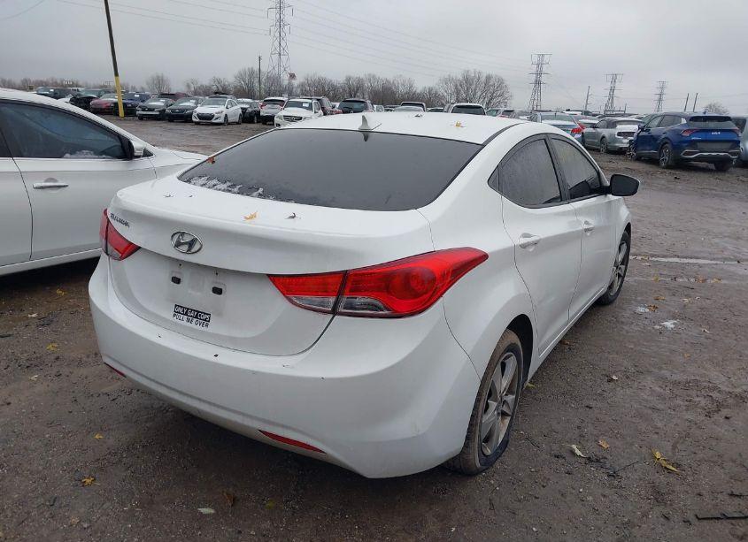 Photo 4 of 2012 Hyundai Elantra GLS (VIN 5NPDH4AE3CH149750)