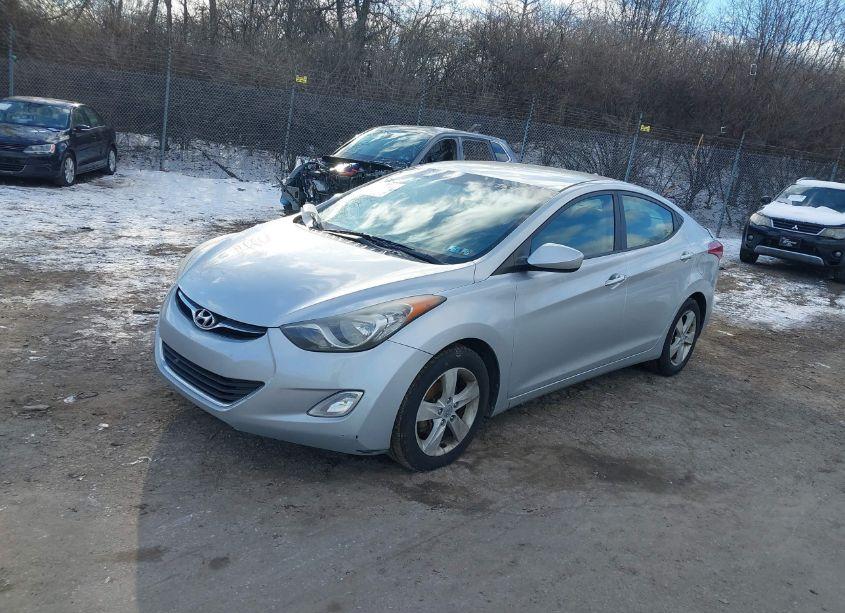 Photo 2 of 2013 Hyundai Elantra GLS (VIN 5NPDH4AE3DH155906)