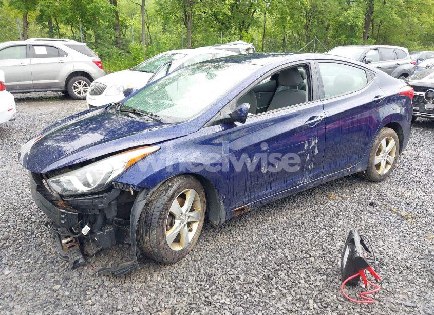 Photo 2 of 2013 Hyundai Elantra GLS (VIN 5NPDH4AE3DH179834)