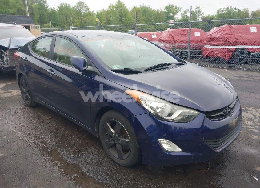2013 Hyundai Elantra GLS (VIN 5NPDH4AE3DH196598) main photo