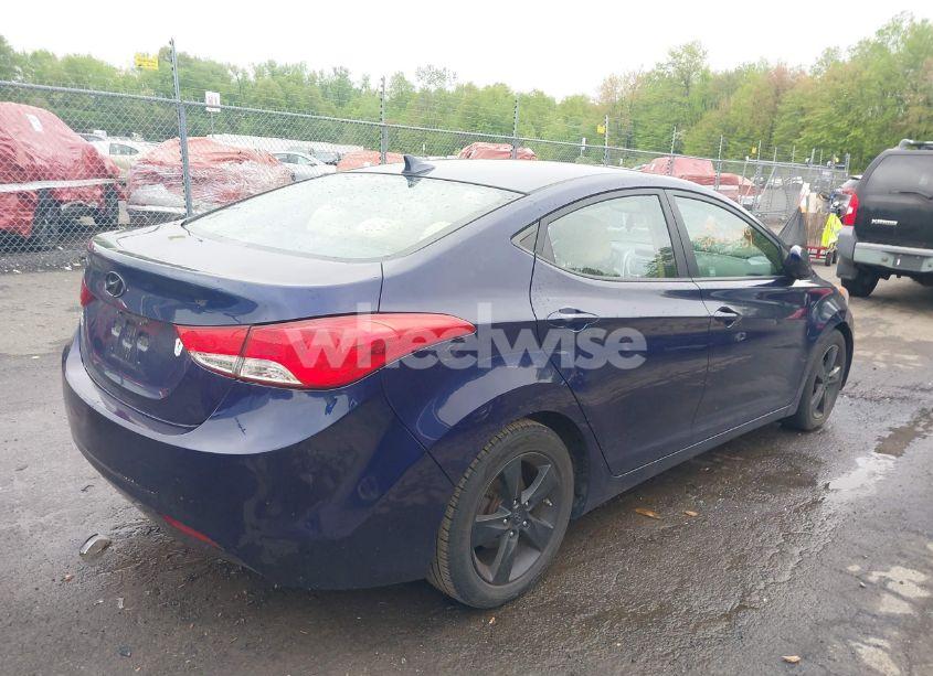 Photo 4 of 2013 Hyundai Elantra GLS (VIN 5NPDH4AE3DH196598)