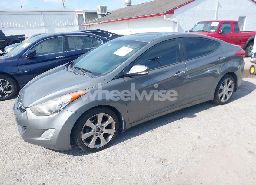 Photo 2 of 2013 Hyundai Elantra LIMITED (VIN 5NPDH4AE3DH230720)