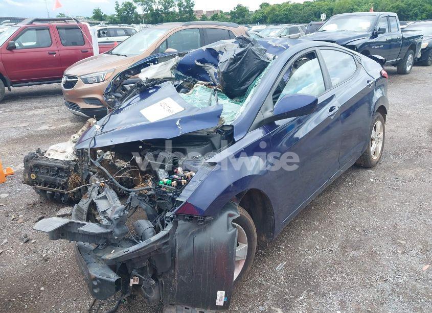 Photo 2 of 2013 Hyundai Elantra GLS (VIN 5NPDH4AE3DH238462)