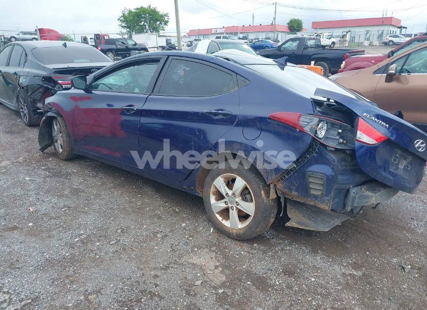 Photo 3 of 2013 Hyundai Elantra GLS (VIN 5NPDH4AE3DH238462)