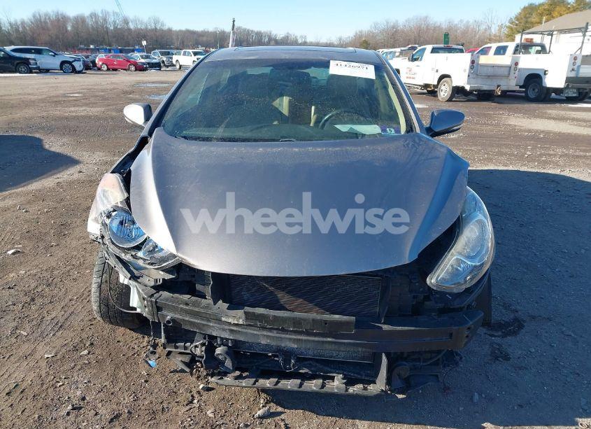 Photo 11 of 2013 Hyundai Elantra LIMITED (VIN 5NPDH4AE3DH251017)