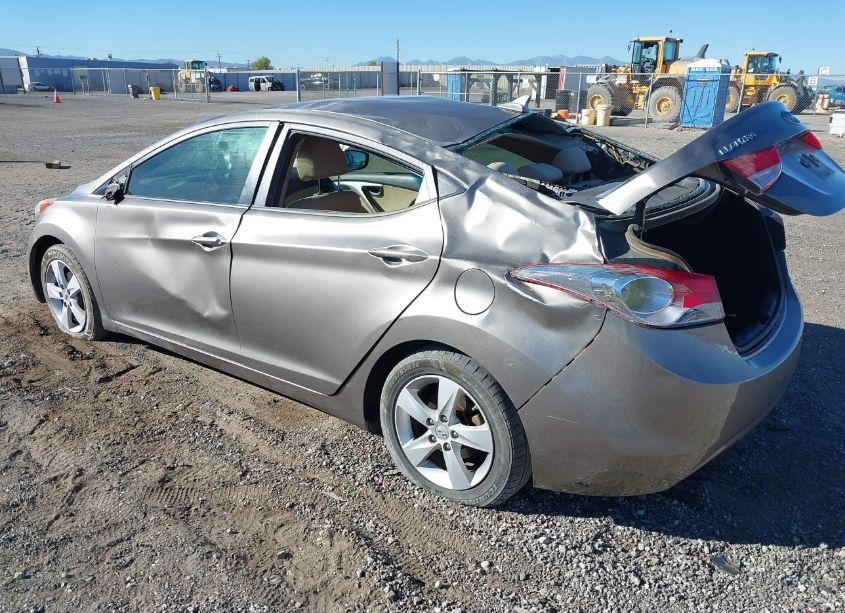 Photo 3 of 2013 Hyundai Elantra GLS (VIN 5NPDH4AE3DH259439)