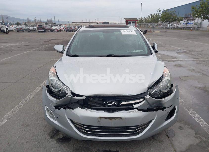Photo 12 of 2013 Hyundai Elantra LIMITED (VIN 5NPDH4AE3DH271722)