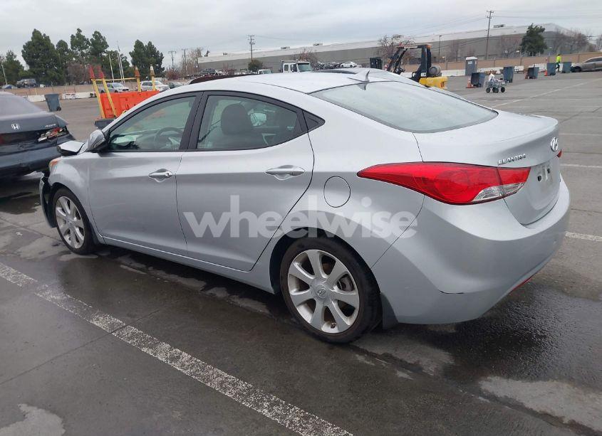 Photo 3 of 2013 Hyundai Elantra LIMITED (VIN 5NPDH4AE3DH271722)