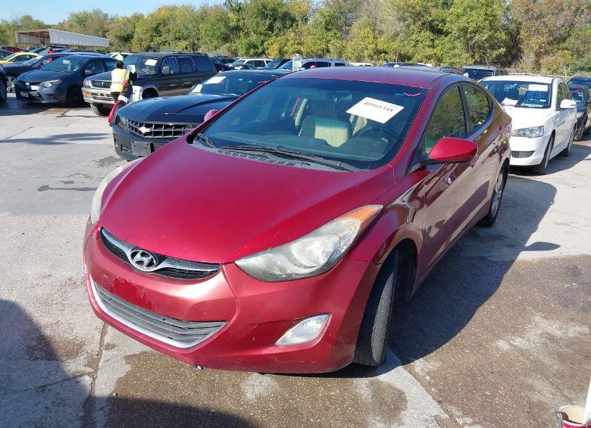 Photo 2 of 2013 Hyundai Elantra GLS (VIN 5NPDH4AE3DH290626)