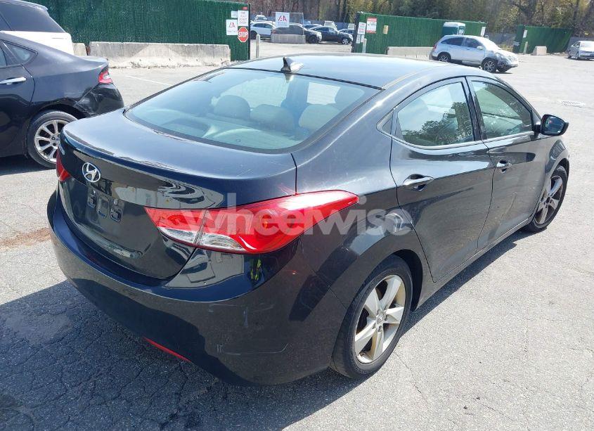 Photo 4 of 2013 Hyundai Elantra GLS (VIN 5NPDH4AE3DH293638)