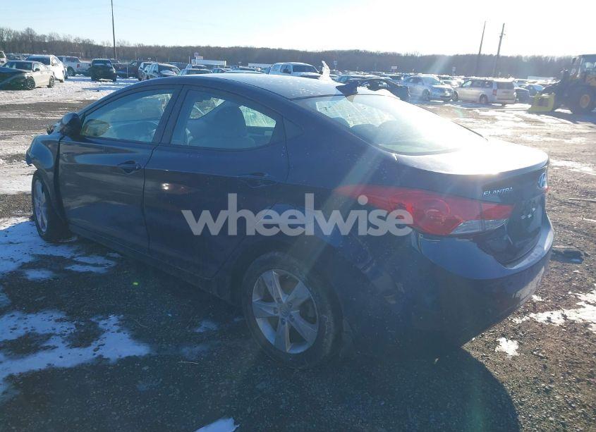 Photo 3 of 2013 Hyundai Elantra GLS (VIN 5NPDH4AE3DH295342)