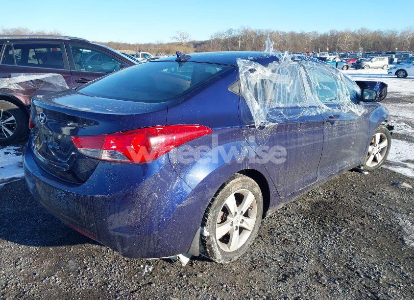Photo 4 of 2013 Hyundai Elantra GLS (VIN 5NPDH4AE3DH295342)