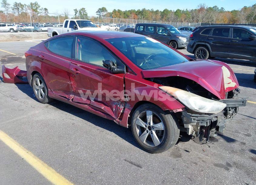 2013 Hyundai Elantra GLS (VIN 5NPDH4AE3DH307375) main photo