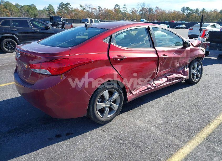 Photo 4 of 2013 Hyundai Elantra GLS (VIN 5NPDH4AE3DH307375)