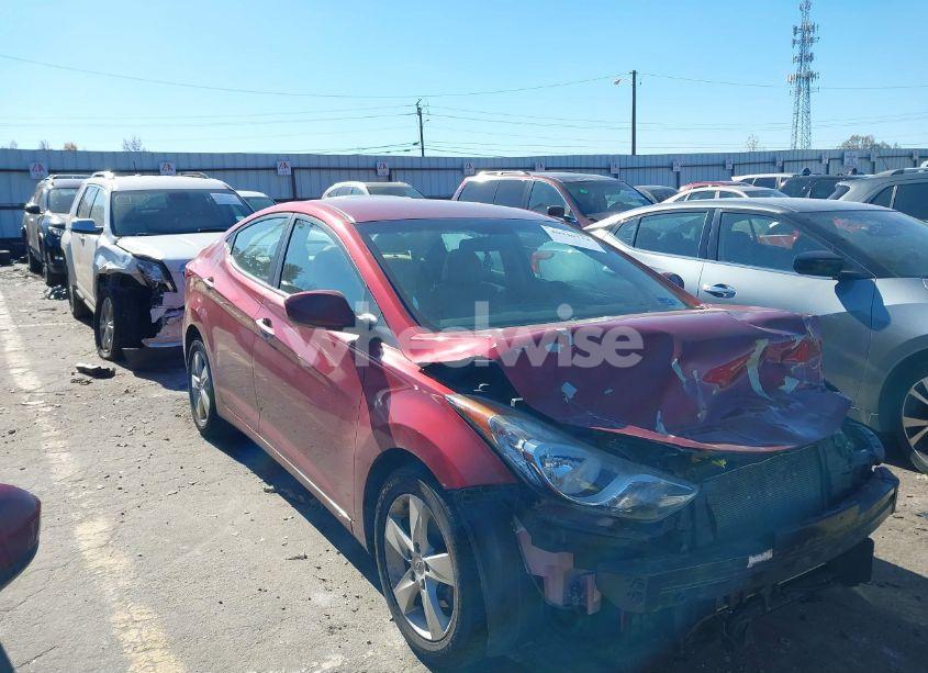 2013 Hyundai Elantra GLS (VIN 5NPDH4AE3DH311328) main photo