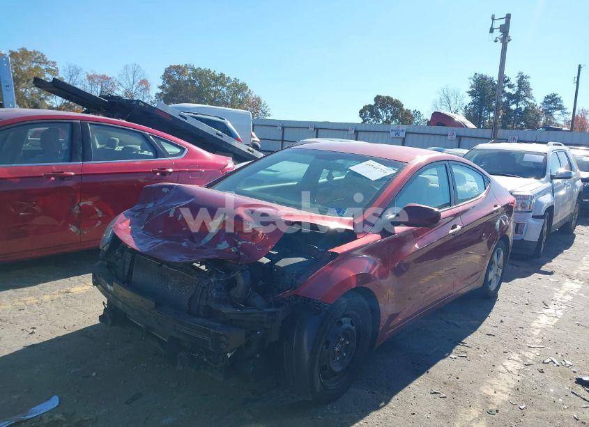 Photo 2 of 2013 Hyundai Elantra GLS (VIN 5NPDH4AE3DH311328)