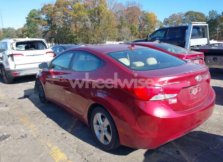 Photo 3 of 2013 Hyundai Elantra GLS (VIN 5NPDH4AE3DH311328)