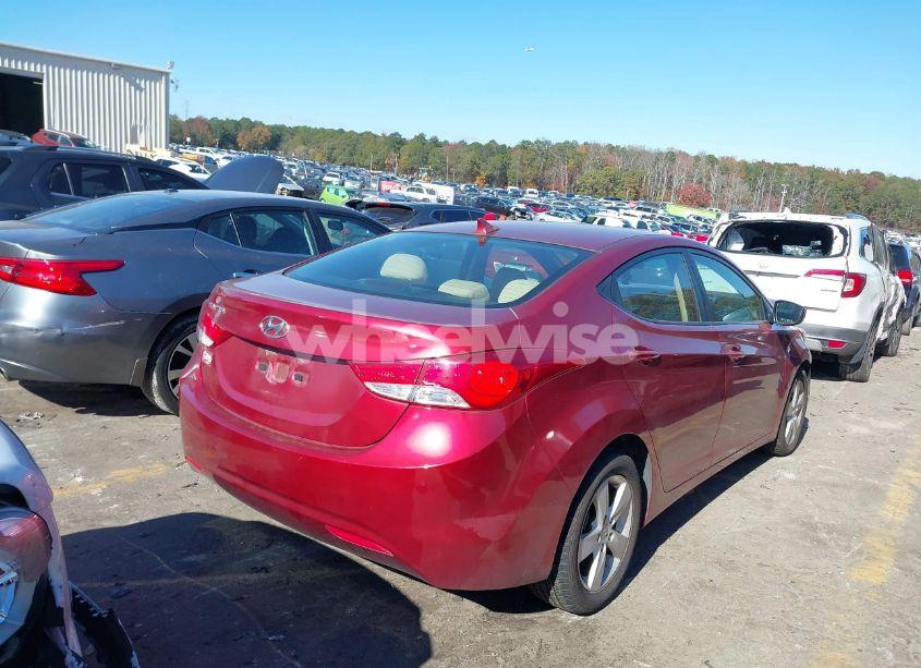 Photo 4 of 2013 Hyundai Elantra GLS (VIN 5NPDH4AE3DH311328)