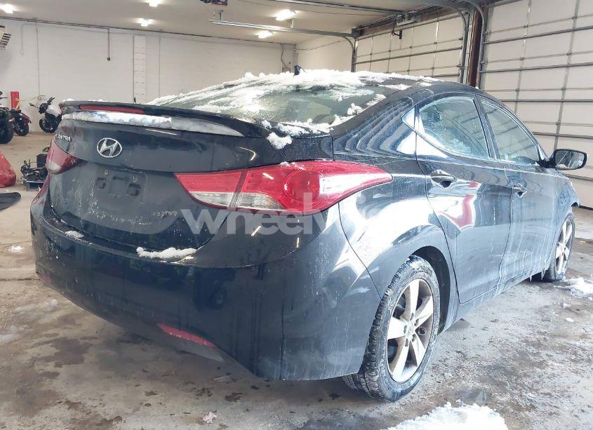 Photo 4 of 2013 Hyundai Elantra GLS (VIN 5NPDH4AE3DH315444)