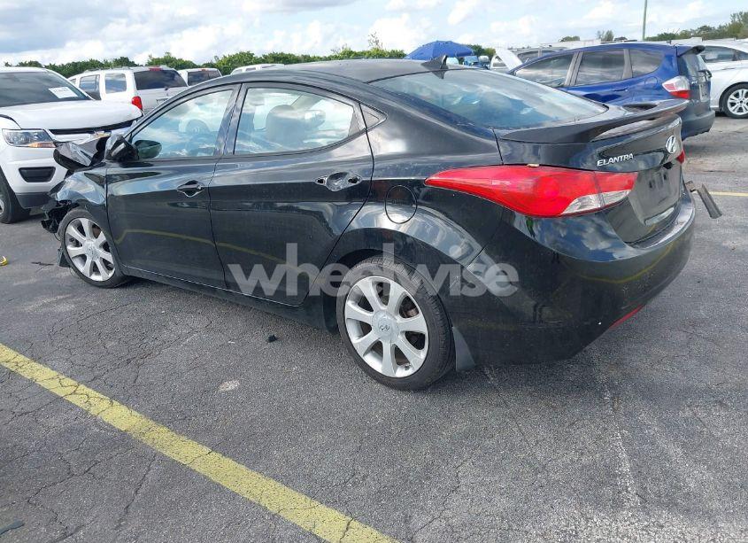 Photo 3 of 2013 Hyundai Elantra LIMITED (VIN 5NPDH4AE3DH317775)