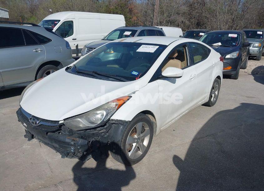 Photo 2 of 2013 Hyundai Elantra GLS (VIN 5NPDH4AE3DH334799)