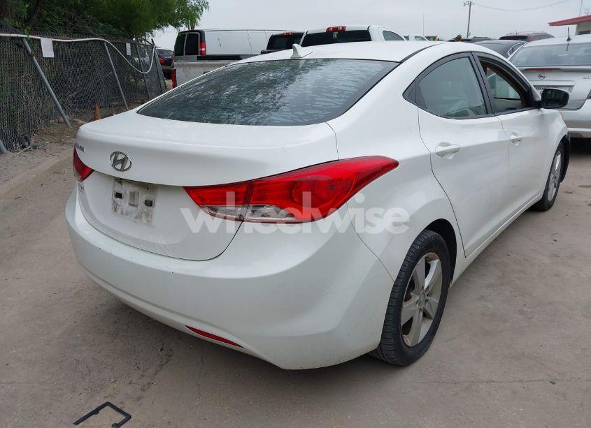 Photo 4 of 2013 Hyundai Elantra GLS (VIN 5NPDH4AE3DH343521)