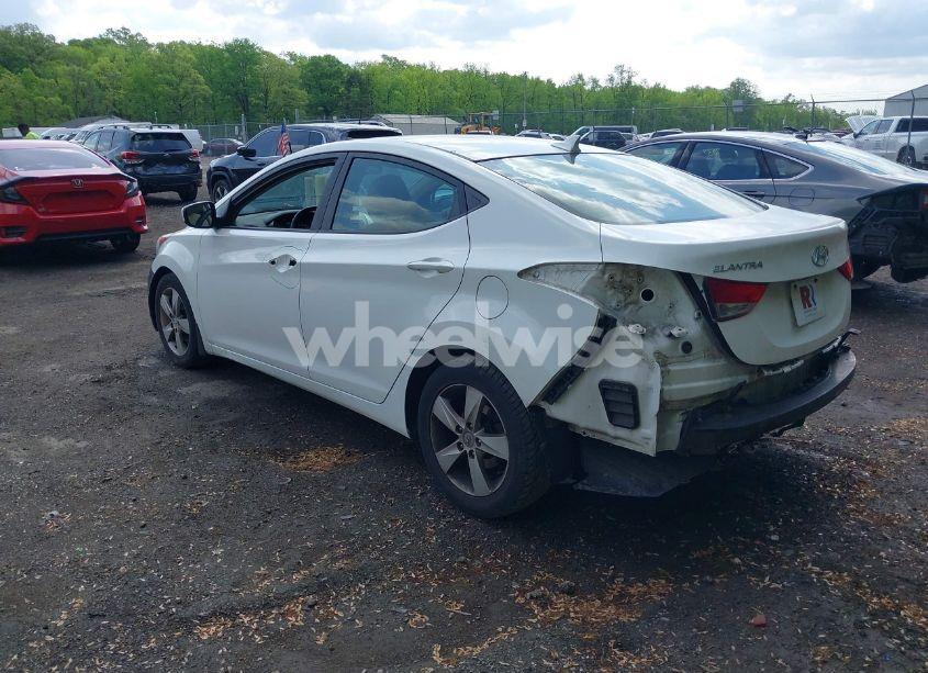 Photo 3 of 2013 Hyundai Elantra GLS (VIN 5NPDH4AE3DH349870)