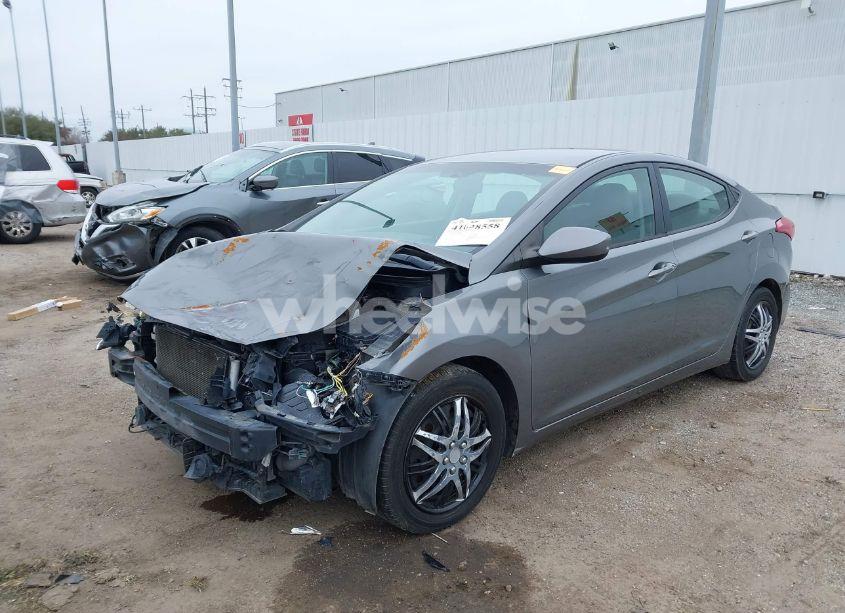 Photo 2 of 2013 Hyundai Elantra GLS (VIN 5NPDH4AE3DH354700)