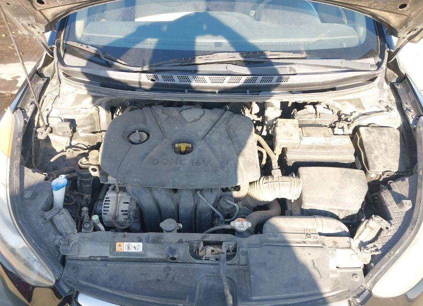 Photo 10 of 2013 Hyundai Elantra GLS (VIN 5NPDH4AE3DH393433)