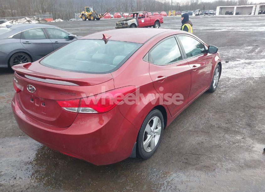 Photo 4 of 2013 Hyundai Elantra GLS (VIN 5NPDH4AE3DH402860)