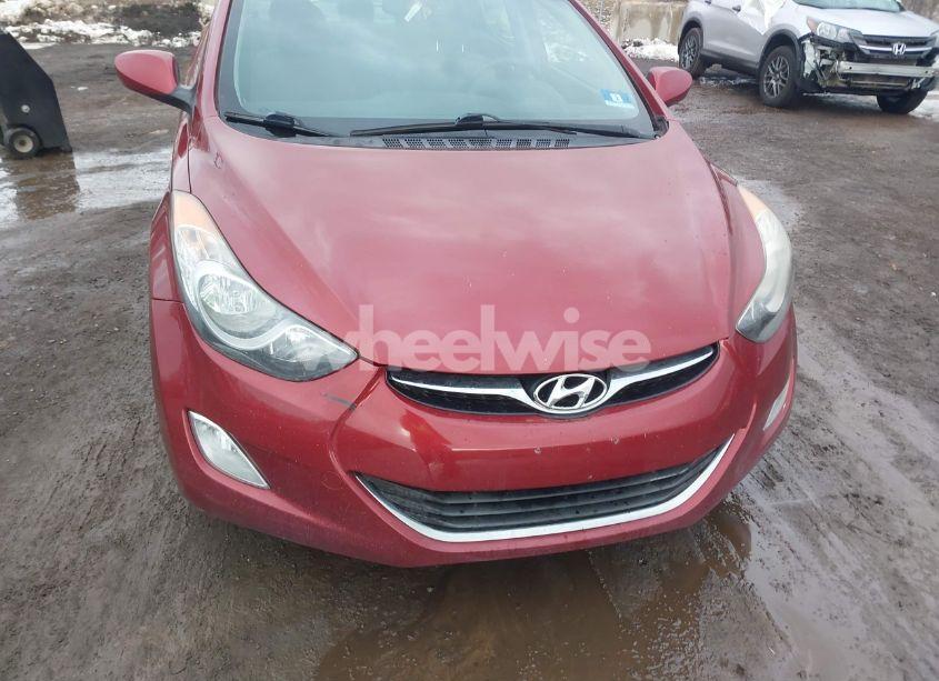 Photo 6 of 2013 Hyundai Elantra GLS (VIN 5NPDH4AE3DH402860)