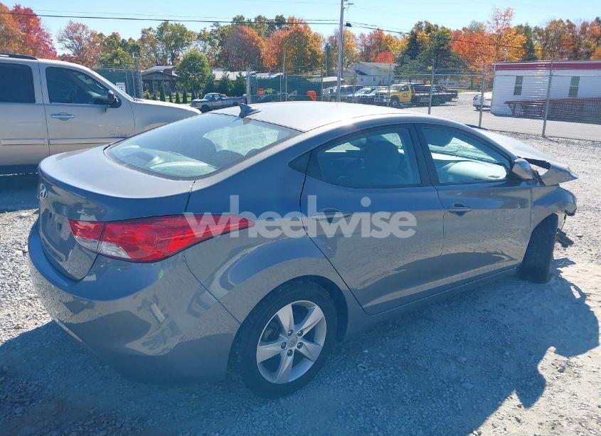 Photo 4 of 2013 Hyundai Elantra GLS (VIN 5NPDH4AE3DH414765)