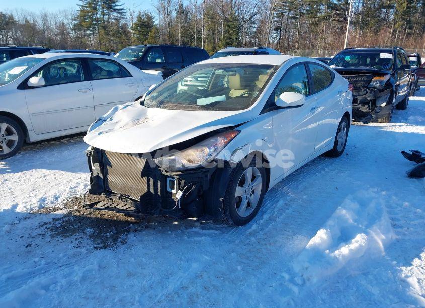 Photo 2 of 2013 Hyundai Elantra GLS (VIN 5NPDH4AE3DH451489)