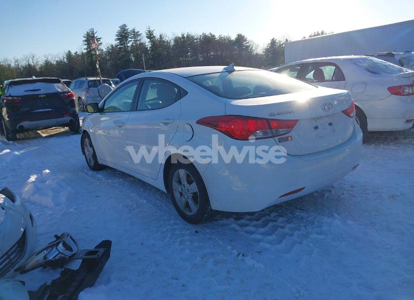 Photo 3 of 2013 Hyundai Elantra GLS (VIN 5NPDH4AE3DH451489)