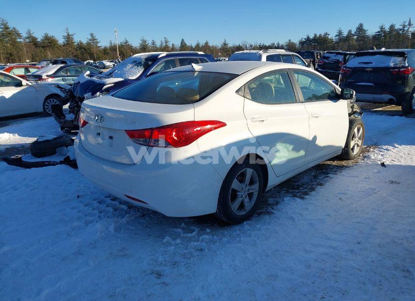 Photo 4 of 2013 Hyundai Elantra GLS (VIN 5NPDH4AE3DH451489)