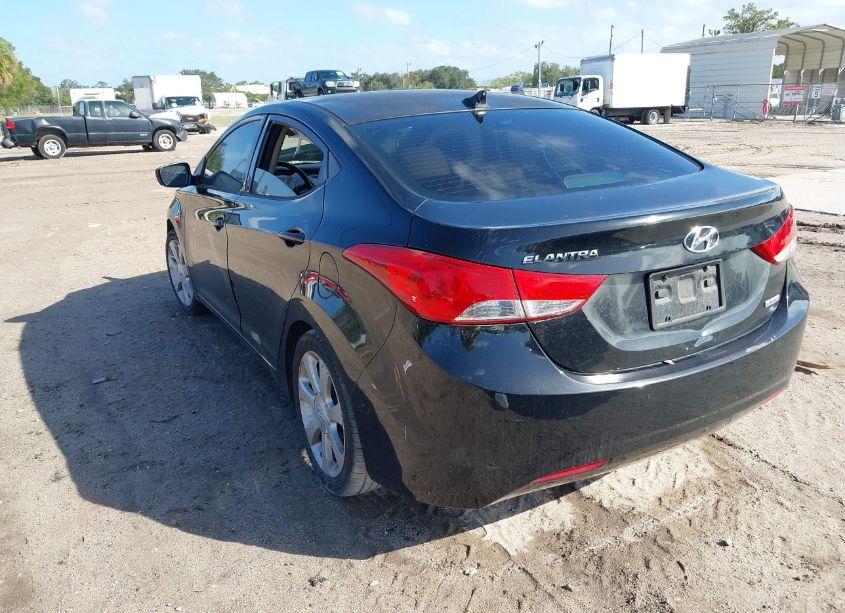 Photo 3 of 2013 Hyundai Elantra LIMITED (VIN 5NPDH4AE3DH454733)