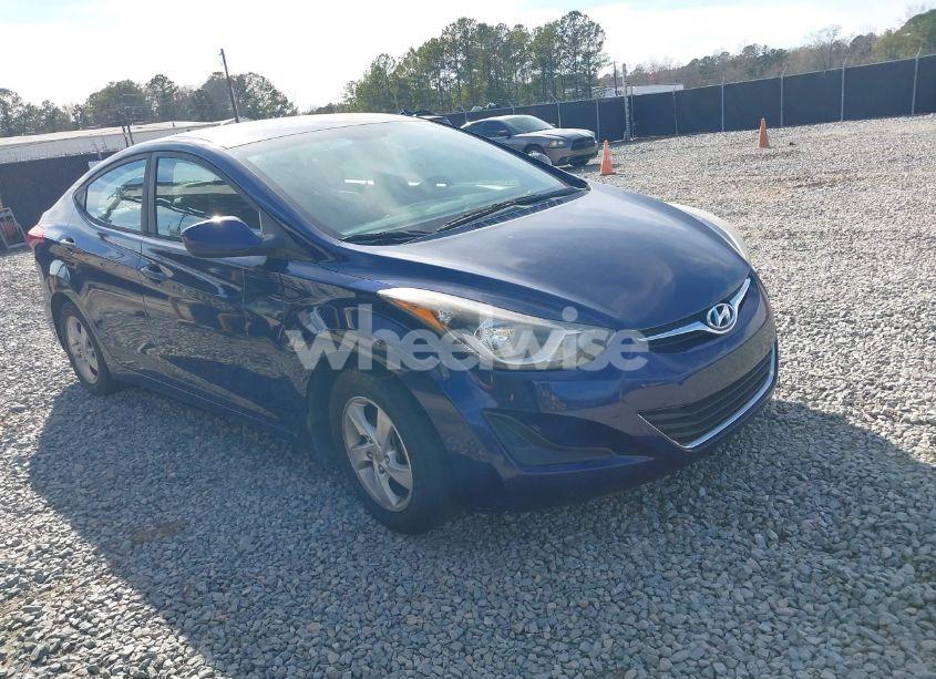 2014 Hyundai Elantra SE (VIN 5NPDH4AE3EH478872) main photo