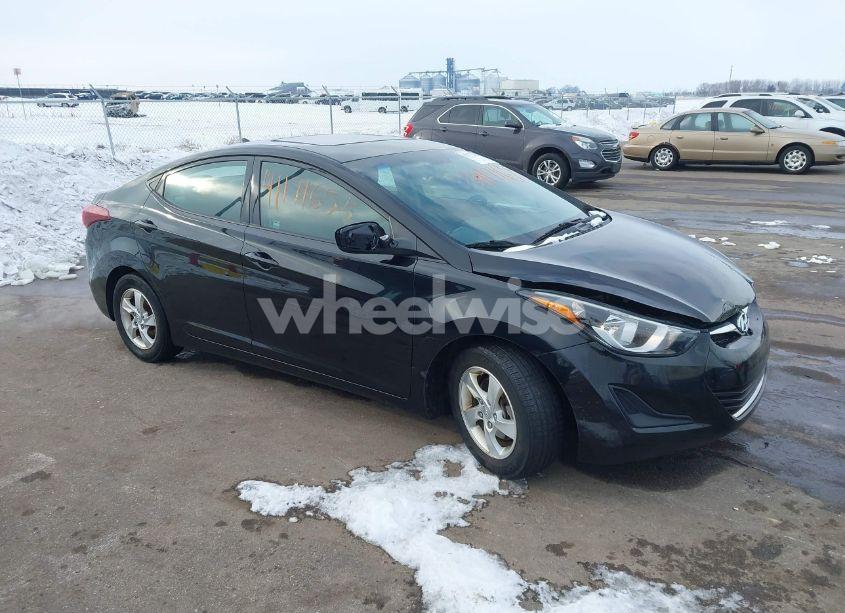 2014 Hyundai Elantra SE (VIN 5NPDH4AE3EH482727) main photo