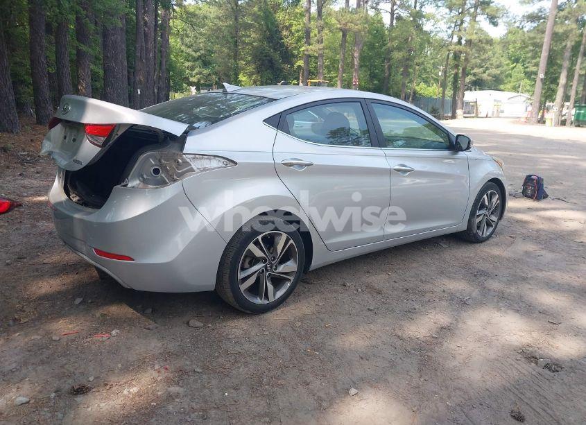 Photo 4 of 2014 Hyundai Elantra LIMITED (VIN 5NPDH4AE3EH485174)