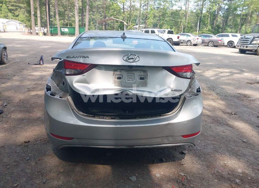 Photo 6 of 2014 Hyundai Elantra LIMITED (VIN 5NPDH4AE3EH485174)
