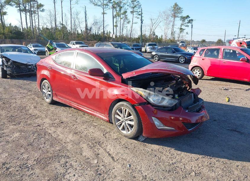 2014 Hyundai Elantra SE (VIN 5NPDH4AE3EH502782) main photo