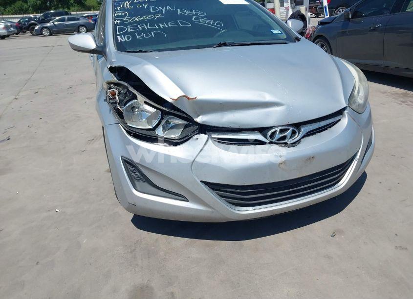 Photo 6 of 2014 Hyundai Elantra SE (VIN 5NPDH4AE3EH506007)