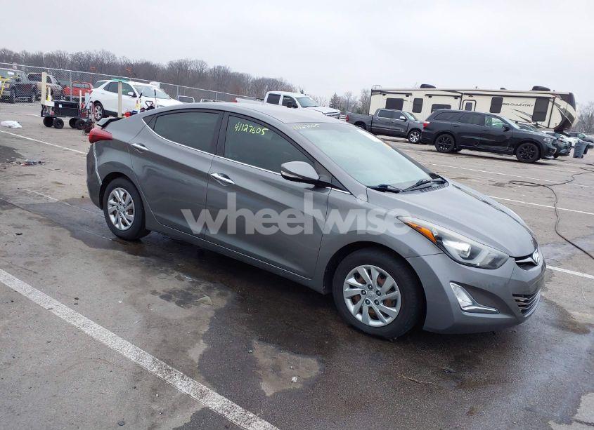 2014 Hyundai Elantra LIMITED (VIN 5NPDH4AE3EH509974) main photo