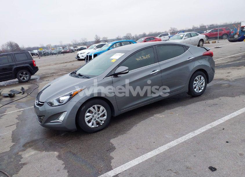 Photo 2 of 2014 Hyundai Elantra LIMITED (VIN 5NPDH4AE3EH509974)