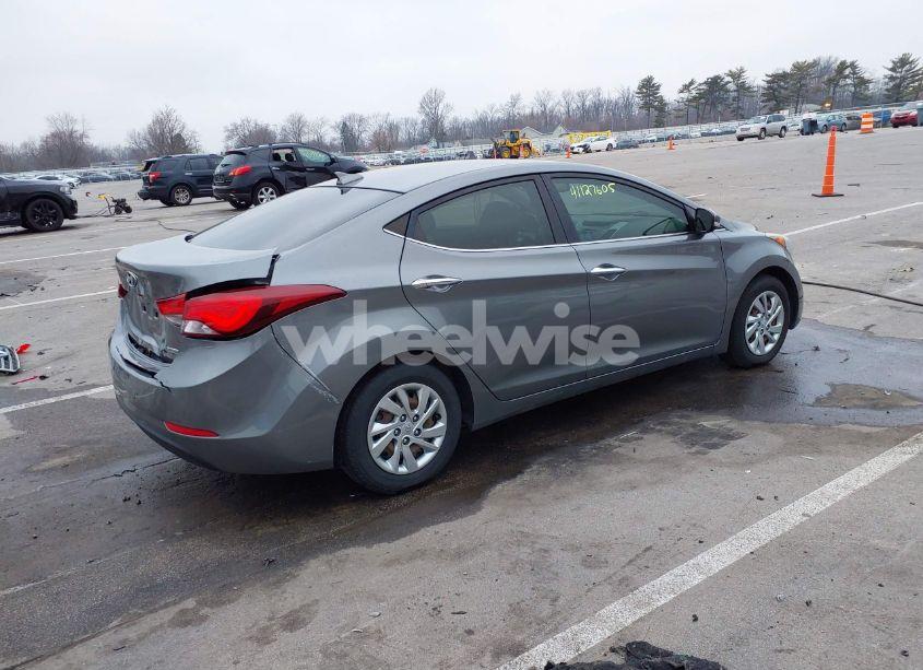 Photo 4 of 2014 Hyundai Elantra LIMITED (VIN 5NPDH4AE3EH509974)