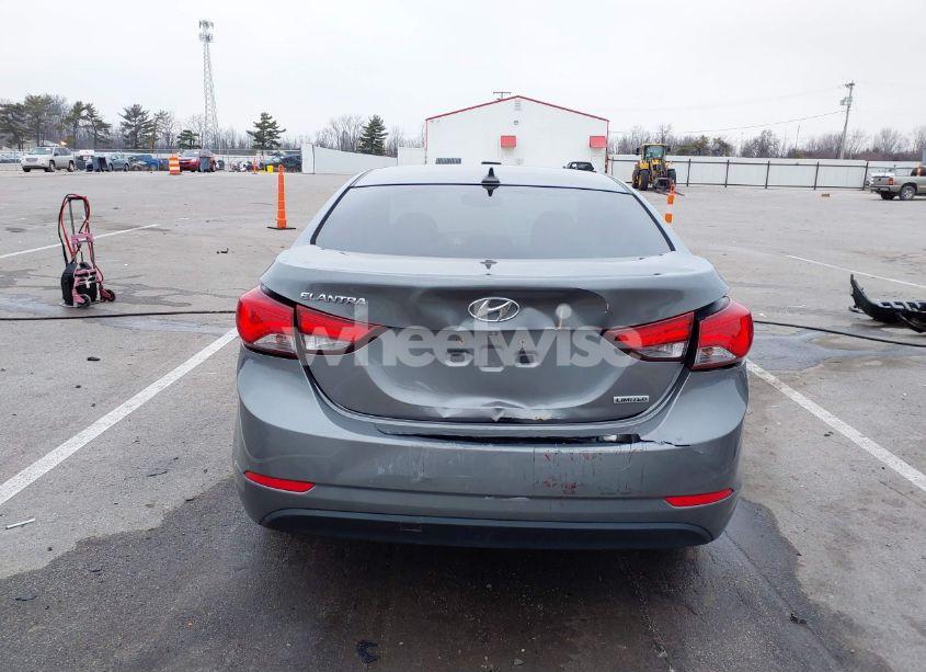 Photo 6 of 2014 Hyundai Elantra LIMITED (VIN 5NPDH4AE3EH509974)