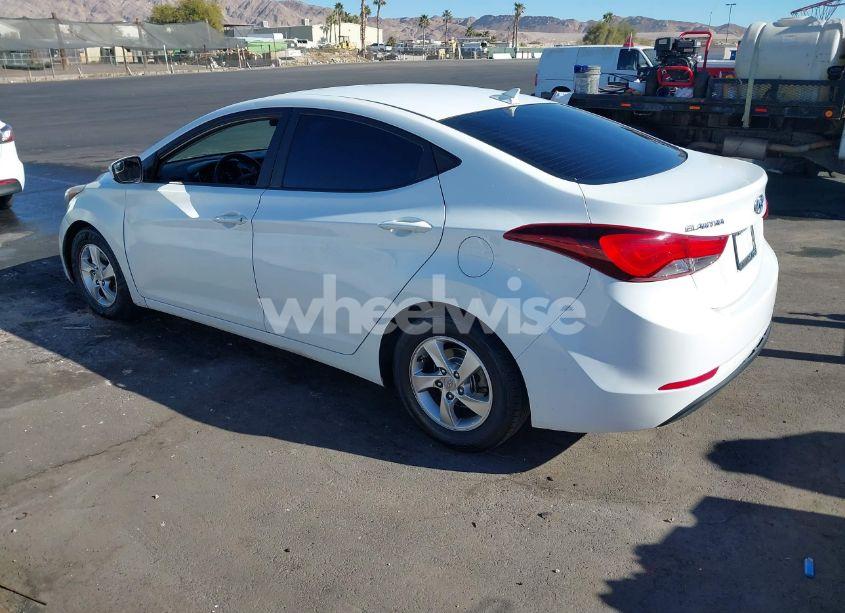 Photo 3 of 2014 Hyundai Elantra SE (VIN 5NPDH4AE3EH516648)